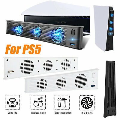 For Ps5 Playstation 5 Console Host Cooling Fan Cooler Game External Accessories